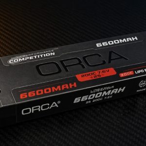 ORCA POWERCORE 6600MAH 7.6V 140C HV ULCG 20mm Lipo Battery